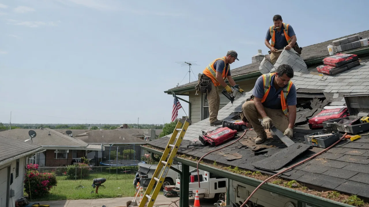 Roof Repair in Halliday, ND near me